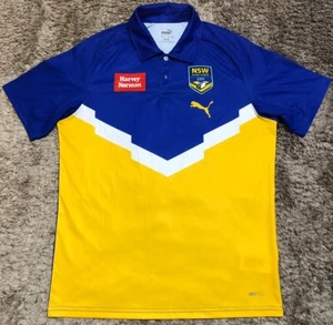 E50 New Players Footy Shirt NSW City Rugby League Australia Size M - Picture 1 of 9