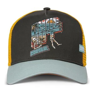 Coastal Hft Trucker Cap Chill Out Olive/Turquoise Baseball Cap Mesh Cap Surf - Picture 1 of 3