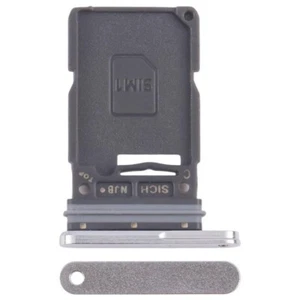 Per Samsung Galaxy S24 Ultra 5G Vassoio Per Scheda SIM Argento - Foto 1 di 1