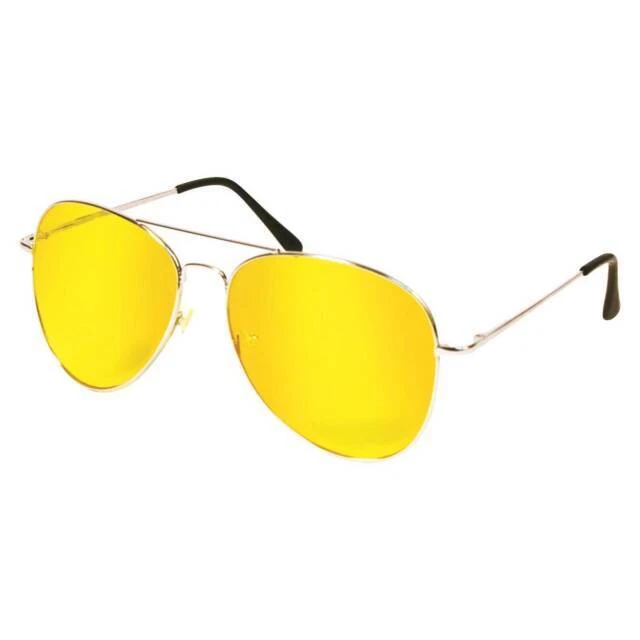 NPI NV-1000 Yellow Polycarbonate Night View Sunglasses