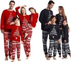 2023 Family Matching Christmas Pyjamas Adult Kids Xmas Nightwear Pajamas Pjs Set