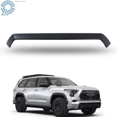 For 2023-24 Toyota Sequoia 531110C900 Front Upper Grille Molding Trim Matt Black - Изображение 1 из 4
