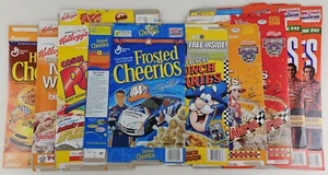 9x Lot Nascar Autorennen Müslischachteln Buckshot Jones Johnny Benson Jeff Gordon - Bild 1 von 24