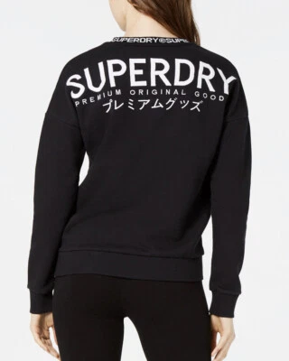 Superdry Suéter Talla L Kura Crew Suéter Algodón Foto 1 de 4