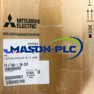 FR-F740-1.5K-CHT Sealed New Mitsubishi ADVANCED INVERTER FR-F740-1.5K-CHT IPCS - Picture 1 of 6