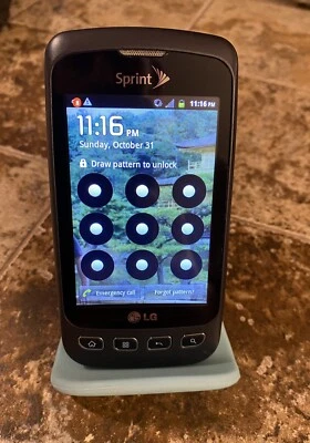 Smartphone LG Optimus S LS670 - Negro (Sprint) Foto 1 de 4