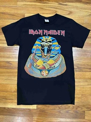 Iron Maiden - Pharaoh Eddie 1984 Camiseta Negra Talla S a 2XL Foto 1 de 4