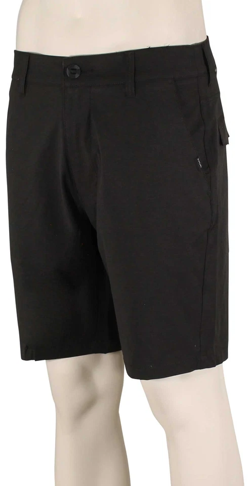 Rip Curl Phase 19" Boardwalk Hybrid Shorts - Original Black - New - Image 1 of 1