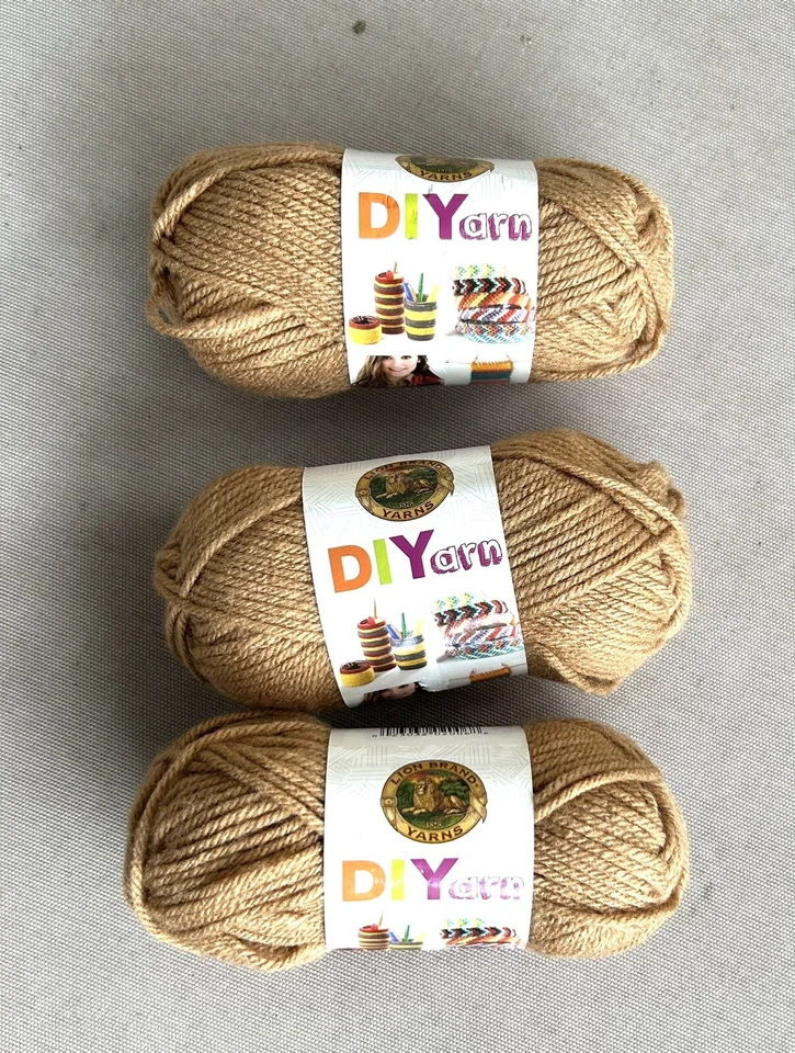 Lion Brand DIY Yarn Color: Camel, 3 Skeins - Image 1 of 1