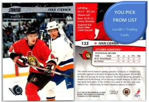 Cartes de base de hockey Topps Stadium Club 2001-02 - à choisir dans la liste - Photo 1 sur 75