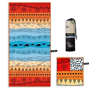 Microfiber Beach Towel 71x32" Oversized Quick Dry Sand Free Lightweight Compact - Picture 1 of 6