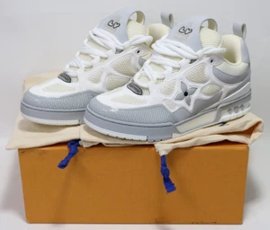 Louis Vuitton LV Skate Trainer Sneaker Grau US Herren Größe 8,5 (LV 7,5) - NEU LESEN - Bild 1 von 15