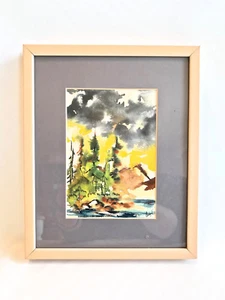 Erelnd Jacques Frederickson Signed Watercolor - Picture 1 of 5