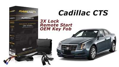 Flashlogic Remote Start for 2009 Cadillac CTS Sedan w/Plug & Play Harness - Image 1 of 4