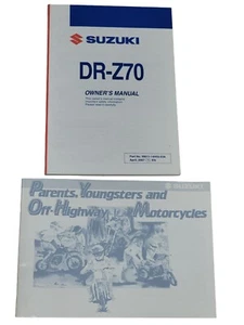 Suzuki DR-Z70 2007-08 manual del propietario de motocicleta PN #99011-14H50-03A - Imagen 1 de 5