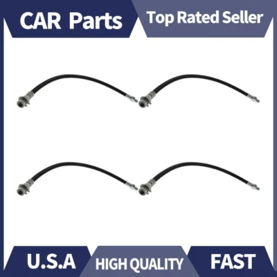 Manguera hidráulica de freno delantera trasera 4 piezas centradas para AK Chevrolet 1941-1941 Foto 1 de 3