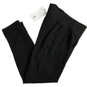 Kit and Ace Pull On Hose Damen Größe 2 Maulbeere Schwarz Taschen Stretch Strick Arbeit - Bild 1 von 13