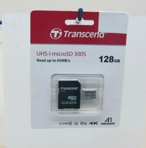 Transcend UHS-I microSD 33S 128GB - Picture 1 of 2