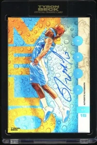 2024 Tyson Beck x Carmelo Anthony Auto Sealed /15 NBA LEGEND Nuggets Knicks - Picture 1 of 2