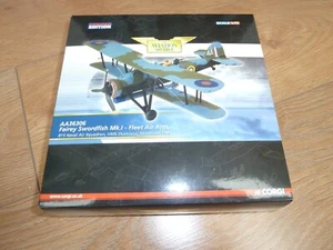 Corgi Aviation Archive AA36306 Fairey Swordfish Mk.1 Fleet Air Arm 1:72 Scale - Picture 1 of 3