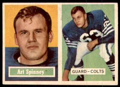 1957 Topps VG Art Spinney #17 - Image 1 of 2