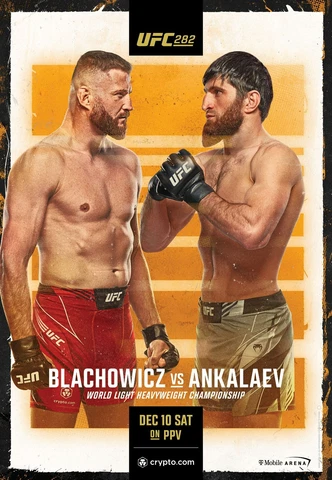 UFC 282 12X17 Promotional FIGHT Poster  Błachowicz vs. Ankalaev Paddy Pimblett Cover