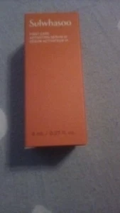 Sulwhasoo First Care Activating Serum Travel 8 ml 0.27 fl oz Sample New - Picture 1 of 1