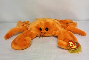 Ty Beanie Buddy " DIGGER " Vintage 1999 Sammlerstück Batik Krabbe sehr guter Zustand mit Etikett UK - Bild 1 von 10