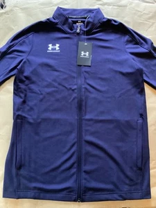 Ladies Under Armour Training Jacket - Navy Blue UK Small 10 - Picture 1 of 6
