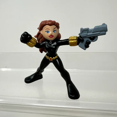 Hasbro Marvel Super Hero Squad Viuda Negra Figura Vengador Mini Figura Vinilo 2" Foto 1 de 4