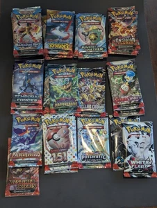36x SCARLET & VIOLET Sealed BOOSTER PACKS. Prismatic 151 Destined Black & White+ - Picture 1 of 4