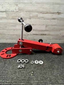 Guardabarros de carrocería automática de alta resistencia rodillo extensible arco de rueda llamarada herramienta reformadora roja - Imagen 1 de 13