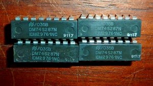 National Semiconductor DM74S287N (256 x 4) 1024-BIT TTL PROM 20 Stück in orig Röhre - Bild 1 von 1