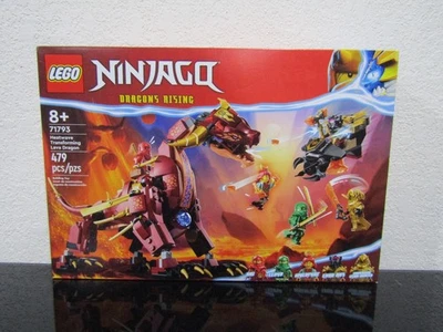 Lego Ninjago Dragons Rising Heatwave Transforming Lava Dragon (71793) NEW SEALED - Image 1 of 4