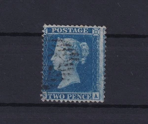 GB QV 1854 2d Blue SC p14 SG23 VFU BP15586 - Picture 1 of 1