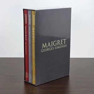 Folio Society Maigret Set Two 3 Volume Set Georges Simenon Slipcased Hardcover - Picture 1 of 6