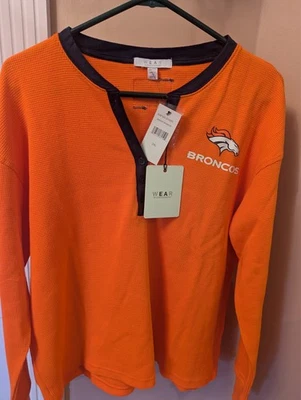 Denver Broncos Mujer Camisa by Wear Naranja Color 2xl  Foto 1 de 4