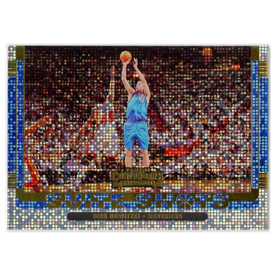 2022 Panini Contenders Dirk Nowitzki Suite Shots #25 Near Mint - Image 1 of 3