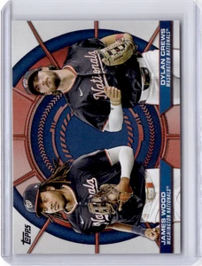2025 Topps Series 2 - Dynamic Duos James Wood Dylan Crews #DD-6 - Bild 1 von 2