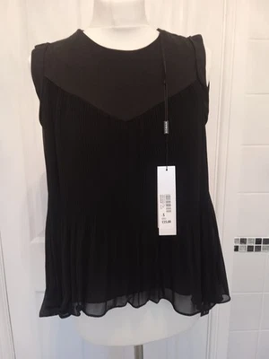 Ladies Party Top Size 8 - 10 Black Relaxed Fit Roman BNWT - Image 1 of 4