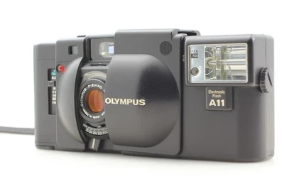 [N MINT+++] OLYMPUS XA A11 35mm RANGEFINDER BLACK FILM CAMERA FROM JAPAN - Image 1 of 4