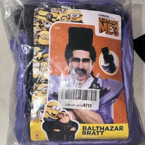 Juego de disfraces, peluca y bigote para hombre Despicable Me 3 Balthazar Bratt - Imagen 1 de 5
