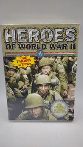 Heroes of World War II - Sacrifices Of The Allied Forces 2 DVD Set 7 Hours Seale - Imagen 1 de 3