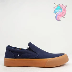 DC Trase Slip On Tx SE Navy Gum ADYS200187 Mens Size 8 - Picture 1 of 10