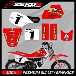 KIT DE CALCOMANÍAS DE GRÁFICOS HONDA QR 50 MOTOCROSS GRAPHICS MX WOODY WOOD PECKER - Imagen 1 de 6