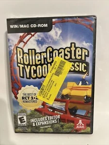 Roller Coaster Tycoon Classic- WIN/MAC CD-ROM - New & Sealed - Picture 1 of 1