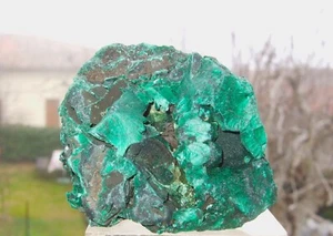 - Rohmineralien Kristalltherapie - MALACHIT (10) China - Bild 1 von 5