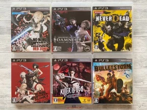 SONY PS3 No More Heroes & Damned & Killer Is Dead & NeverDead & Bullet Storm - Picture 1 of 14