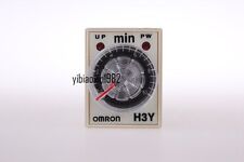 H3Y-2 DC 24V 0-10 Minute 10m Timer Power On Delay Time Relay 8 Pin +Socket base