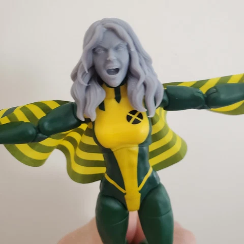 Siryn v2 - Custom Headsculpt Marvel Legends X-Men Banshee X-Force Black Canary Cover
